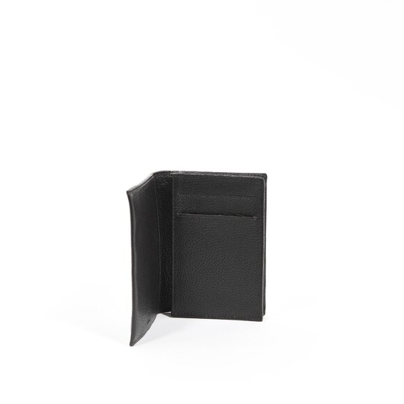 Dunhill Black Leather Textured Card Wallet Bifold – New with Box - Picture 6 of 9